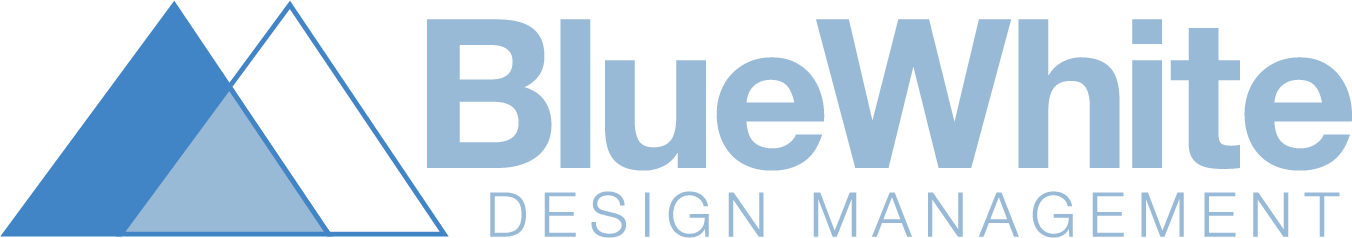 BlueWhite Design Management logotyp